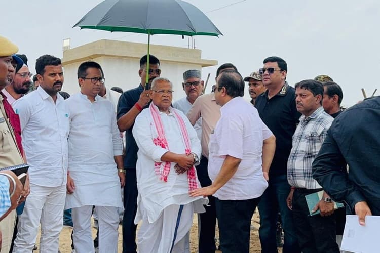 गयाजी: CM सम्राट चौधरी के दौरे से पहले 200 करोड़ के टेक्नोलॉजी सेंटर की तैयारियों का जायजा लेने पहुंचे जीतन राम मांझी