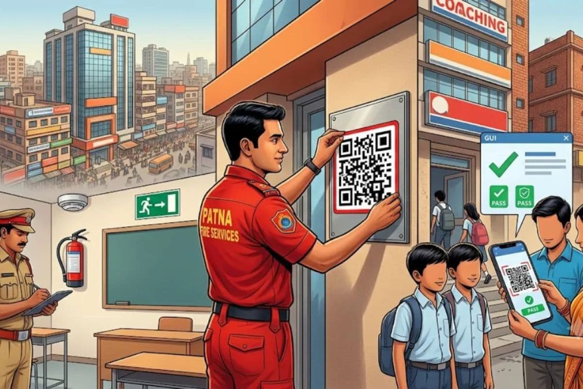 Patna Coaching QR Code Fire Safety Patna Coaching QR Code Fire Safety