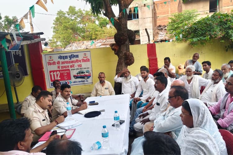 गोड्डा: मुहर्रम पर्व को लेकर हनवारा थाना में शांति समिति की बैठक आयोजित