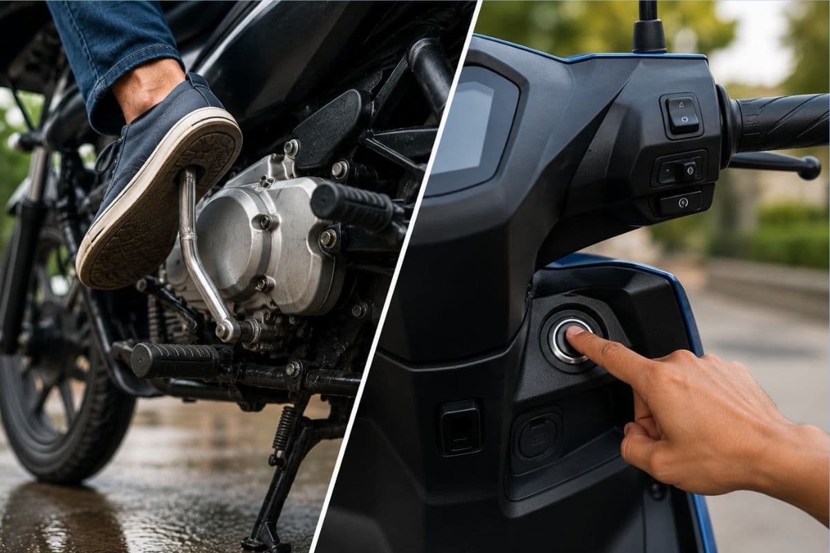 Hero Splendor में है, लेकिन R15 में नहीं! आखिर क्यों खत्म हो रहा है किक स्टार्ट का दौर?