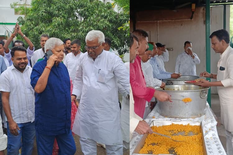 लालू के बर्थडे पर राबड़ी आवास में जश्न, CM सम्राट ने किया विश, कार्यकर्ताओं के लिए भोज, परोसी गई पूरी-सब्जी-बुनिया