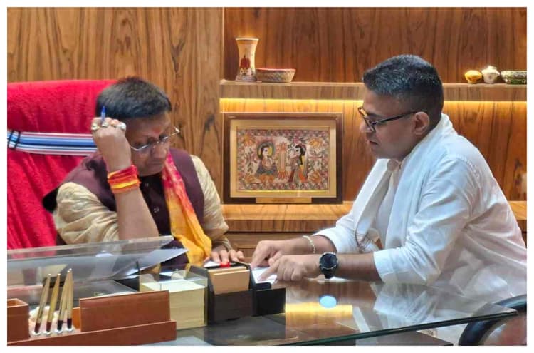 सड़क परियोजनाओं को जल्द मिलेगी रफ्तार, पथ निर्माण मंत्री से मिले विधायक माधव आनंद
