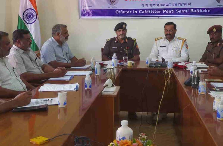 मोहर्रम को लेकर शांति समिति की बैठक, सौहार्दपूर्ण माहौल में पर्व मनाने की अपील