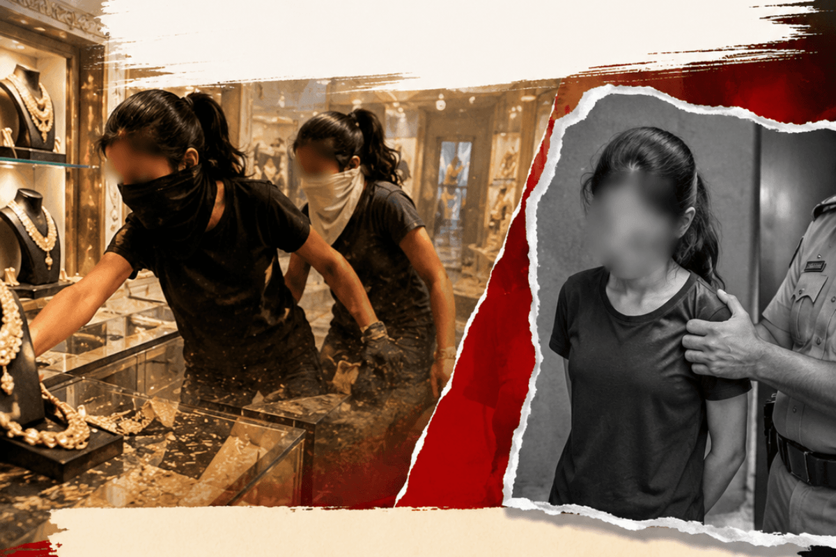 पटना के एक ज्वेलरी दुकान में दो नाबालिग लड़कियों ने की लूट की कोशिश, एक गिरफ्तार