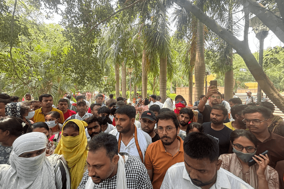 बिहार में अब एक और परीक्षा रद्द करने की मांग तेज, गांधी मैदान में अभ्यर्थियों का प्रदर्शन
