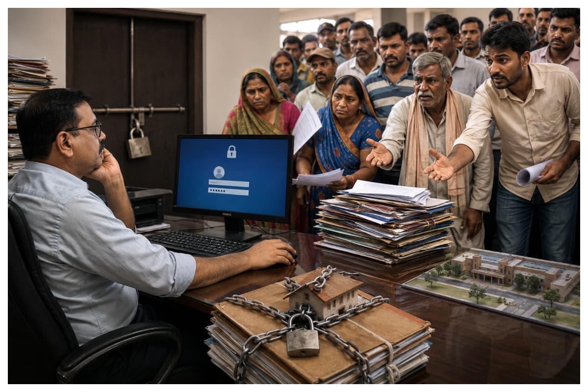 साहब के 'लॉगिन' में कैद जनता की उम्मीदें! मुजफ्फरपुर नगर निगम में नक्शा और दाखिल-खारिज ठप, भटक रहे शहरवासी