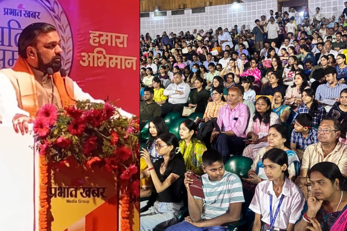 तस्वीरों में देखिए : पटना के SKM हॉल में आए सैकड़ों उत्साहित बच्चे, प्रभात खबर प्रतिभा सम्मान समारोह का हुआ उद्घाटन