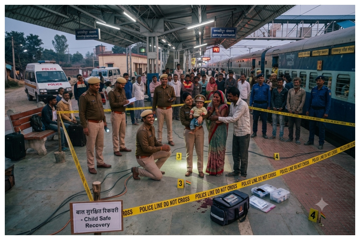 3.80 लाख में 8 माह के बच्चे का सौदा, 2 डॉक्टर समेत 5 गिरफ्तार, समस्तीपुर जंक्शन से बच्चे की चोरी का खुलासा