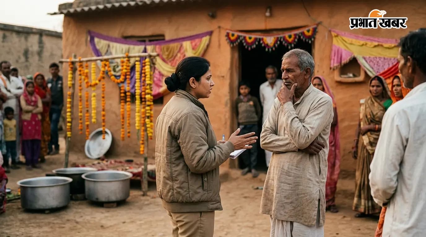 बाल विवाह रोकने पहुंची टीम, पिता ने लिया संकल्प: बेटी... बाल विवाह रोकने पहुंची टीम, पिता ने लिया संकल्प: बेटी...