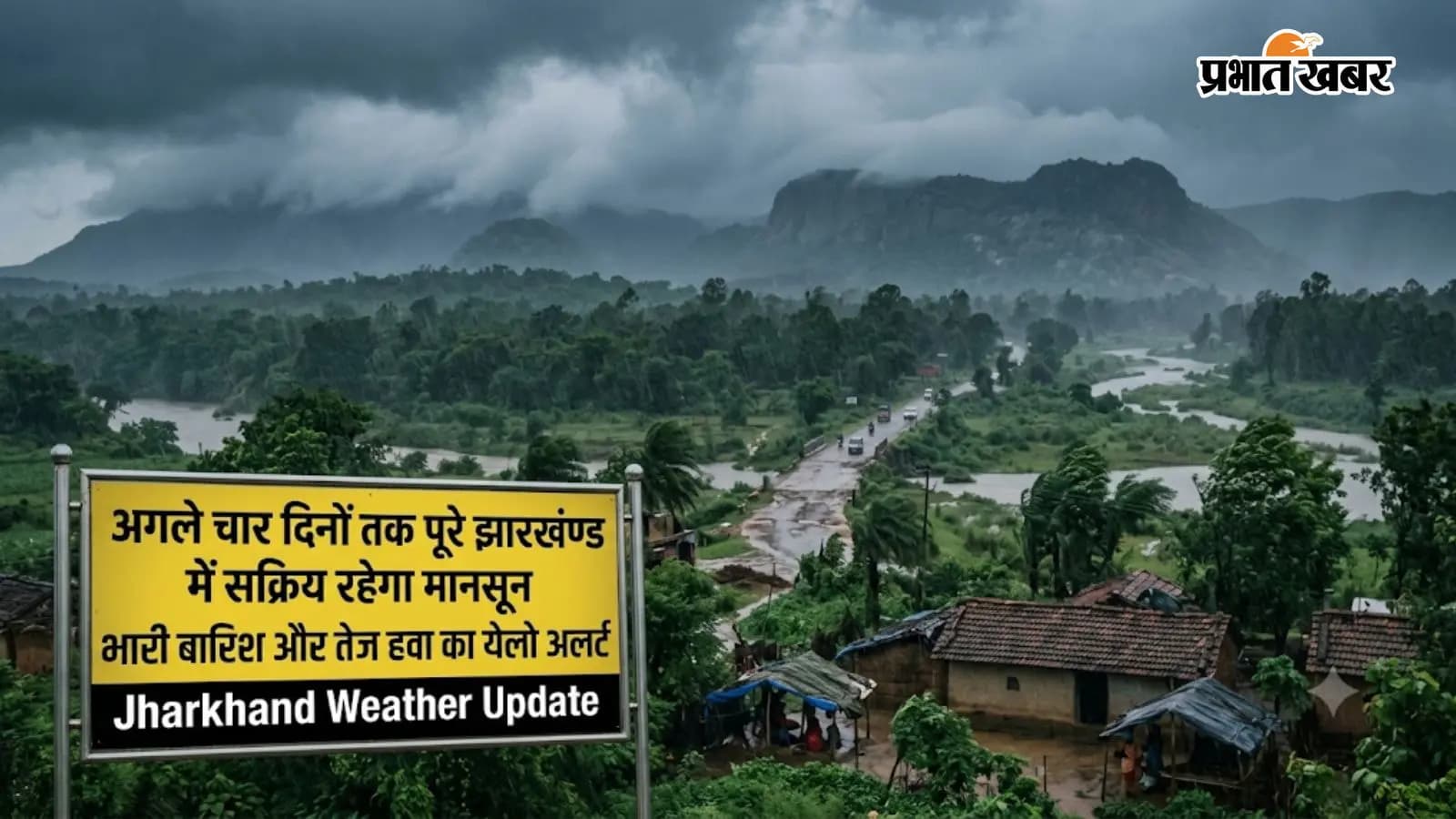 झारखंड में अगले 4 दिनों तक भारी बारिश का येलो अलर्ट झारखंड में अगले 4 दिनों तक भारी बारिश का येलो अलर्ट