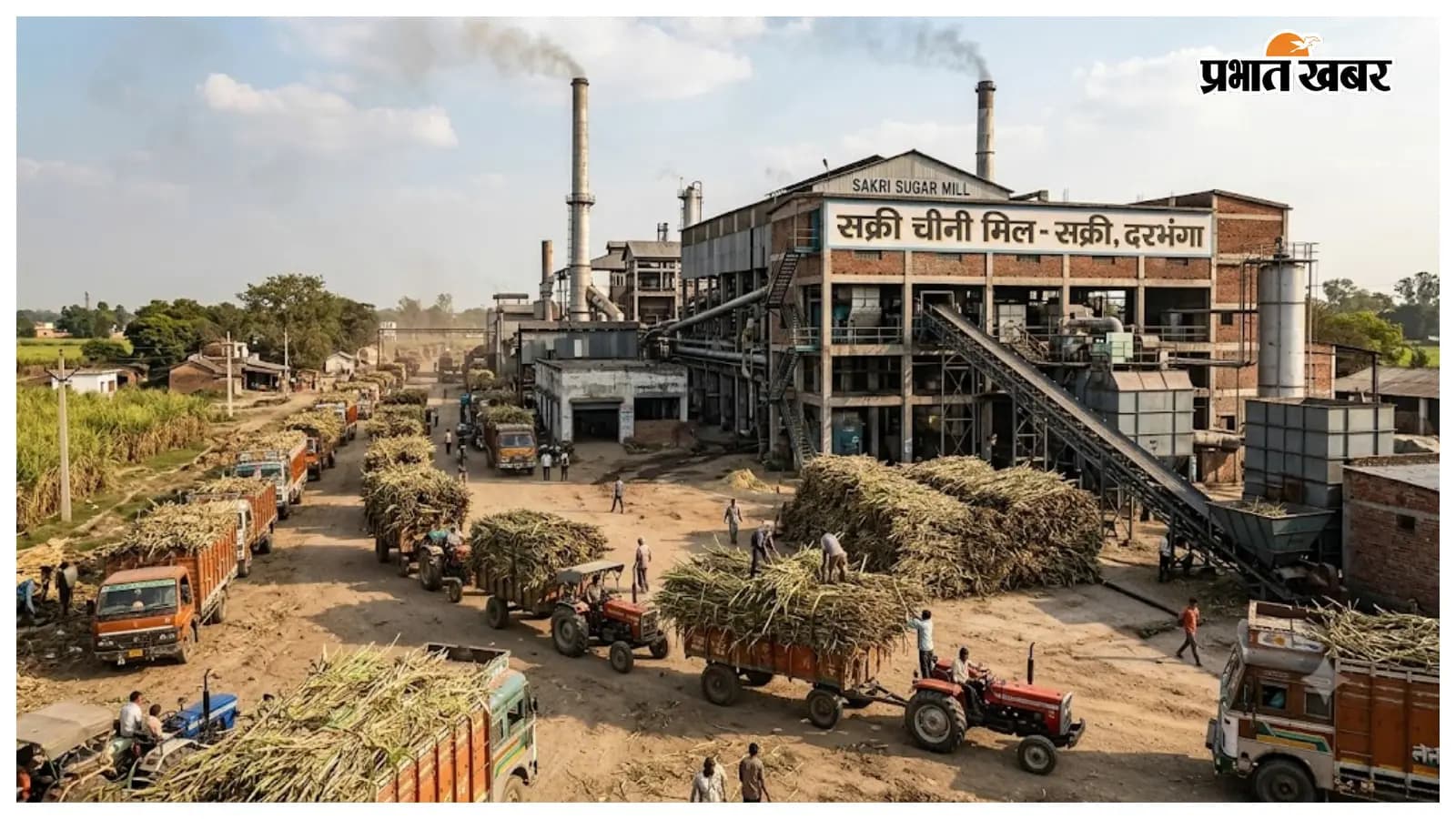 सकरी चीनी मिल का निरीक्षण सकरी चीनी मिल का निरीक्षण