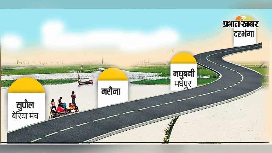 सुपौल-दरभंगा NH: डीपीआर शुरू, सफर होगा आसान सुपौल-दरभंगा NH: डीपीआर शुरू, सफर होगा आसान