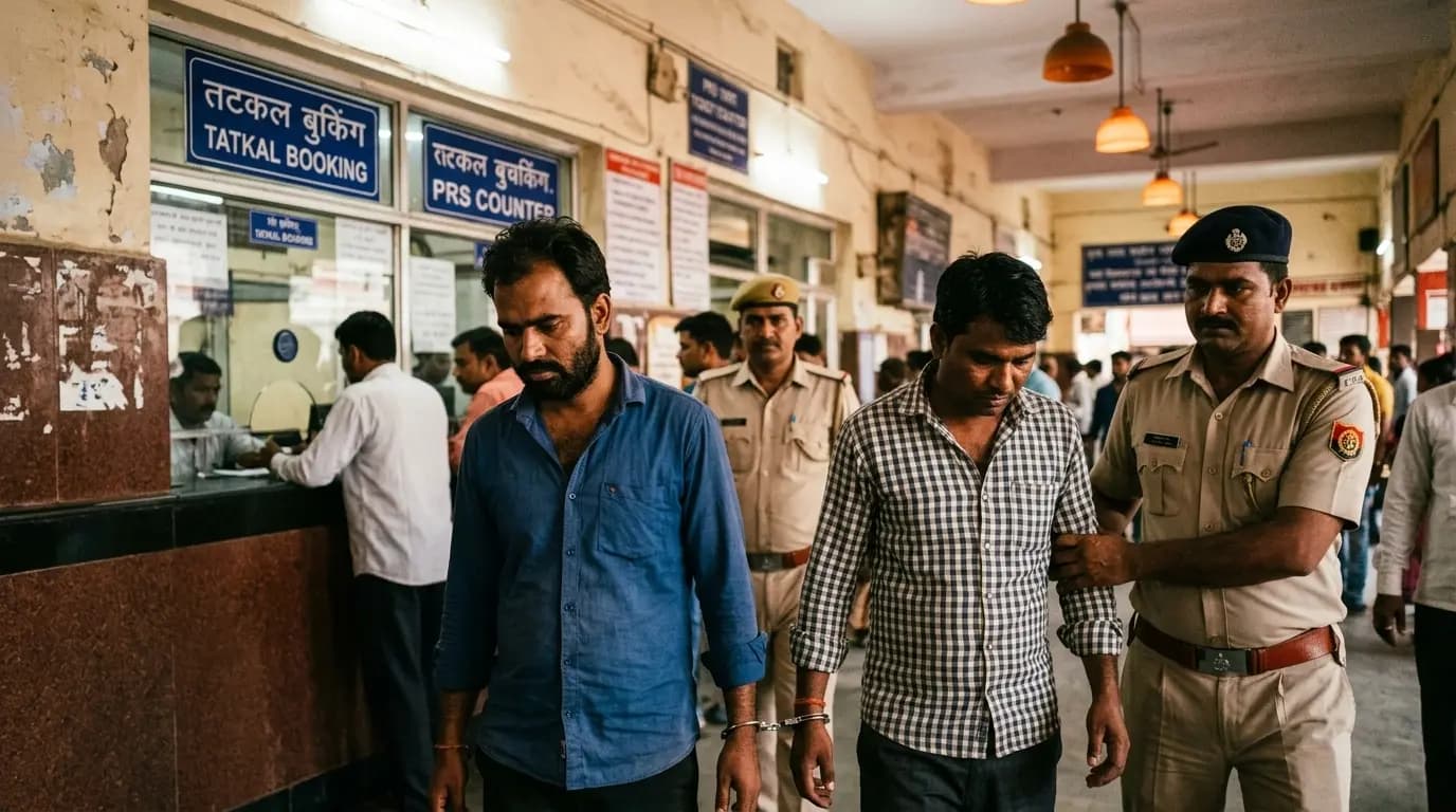 22 हजार में तत्काल टिकट खरीदा, 4 गिरफ्तार 22 हजार में तत्काल टिकट खरीदा, 4 गिरफ्तार