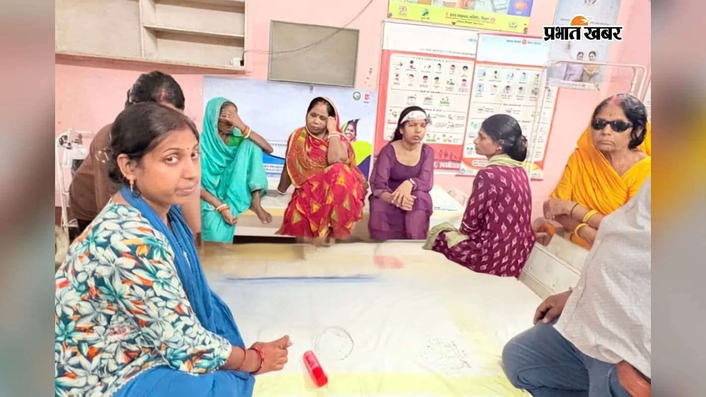 रेफरल अस्पताल में इलाजरत घायल रेफरल अस्पताल में इलाजरत घायल