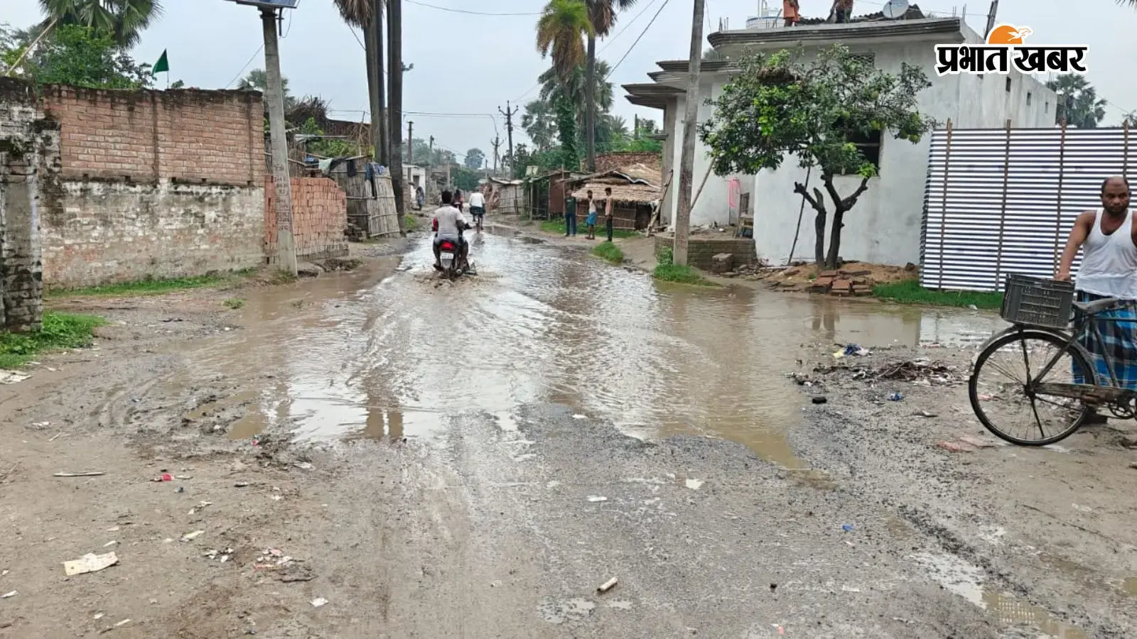 बारिश में जलजमाव की समस्या बढ़ी बारिश में जलजमाव की समस्या बढ़ी
