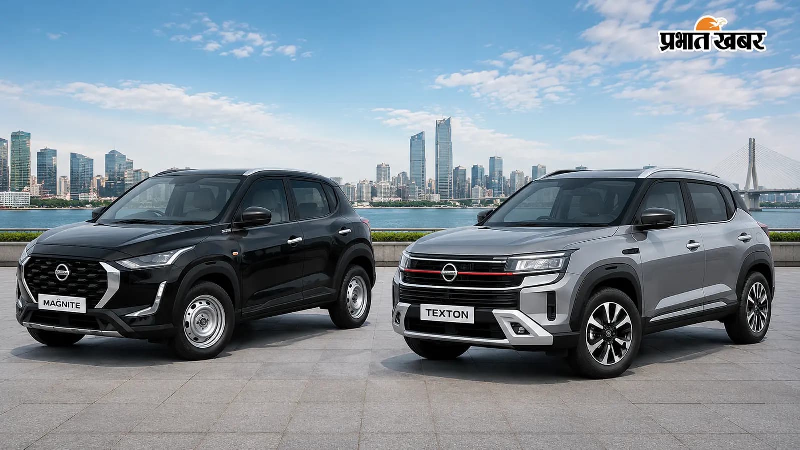 Nissan Tekton & Nissan Magnite SUV (Image Credit: Nissan) Nissan Tekton & Nissan Magnite SUV (Image Credit: Nissan)