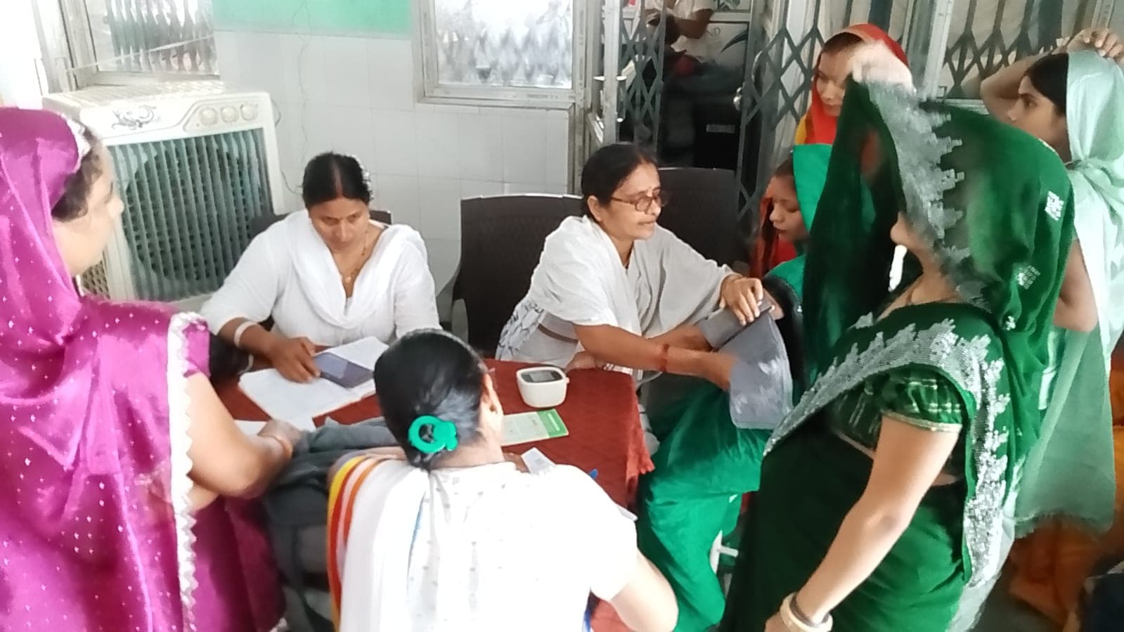 एएनसी दिवस पर गर्भवती महिलाओं की हुई जांच एएनसी दिवस पर गर्भवती महिलाओं की हुई जांच