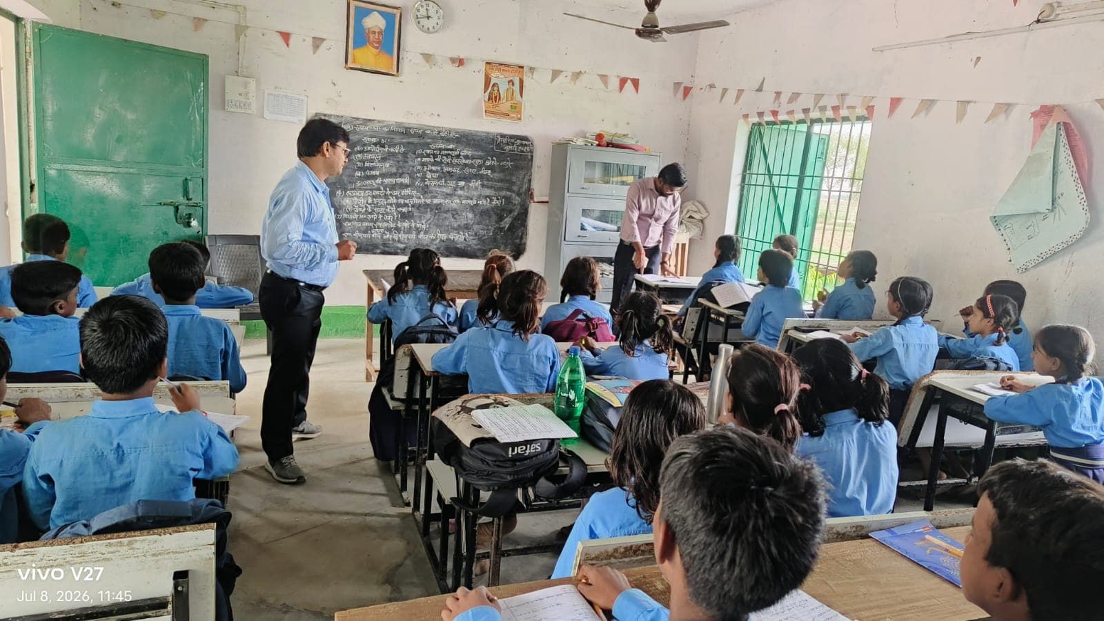 उत्क्रमित मध्य विद्यालय करवन्दिया का औचक निरीक्षण उत्क्रमित मध्य विद्यालय करवन्दिया का औचक निरीक्षण