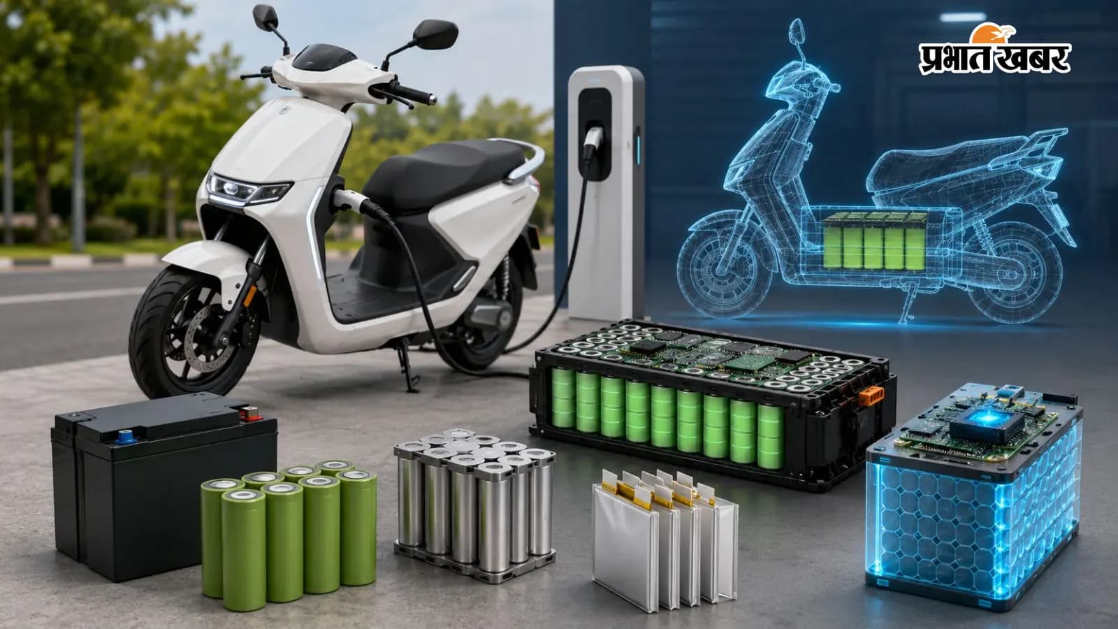 नया EV लेने से पहले समझ लें बैटरियों का पूरा फर्क / इमेज एआई ने बनायी नया EV लेने से पहले समझ लें बैटरियों का पूरा फर्क / इमेज एआई ने बनायी