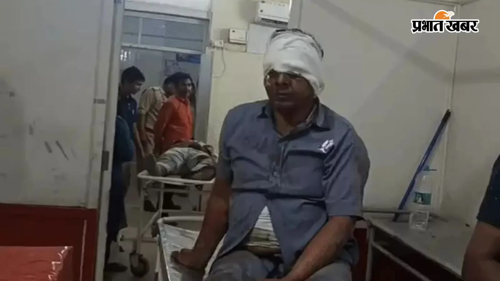 घायल कंडक्टर इंद्रपाल सिंह घायल कंडक्टर इंद्रपाल सिंह