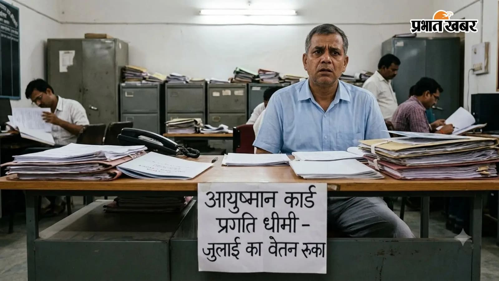 15 ADO पंचायत और 150 सचिवों की सैलरी पर रोक (AI सांकेतिक तस्वीर) 15 ADO पंचायत और 150 सचिवों की सैलरी पर रोक (AI सांकेतिक तस्वीर)