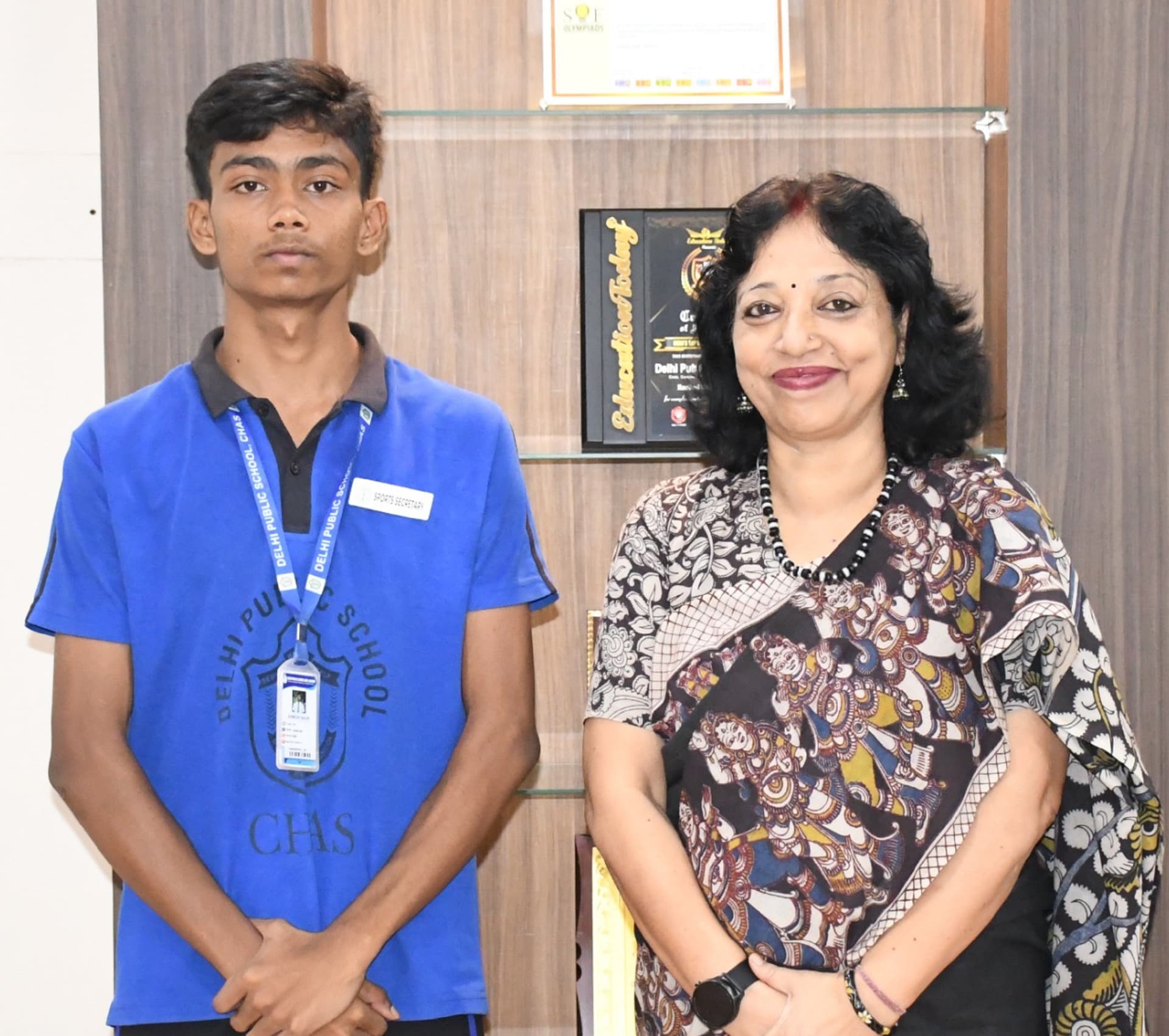 डीपीएस चास के अनिमेष का सेल फुटबॉल अकादमी में चयन डीपीएस चास के अनिमेष का सेल फुटबॉल अकादमी में चयन
