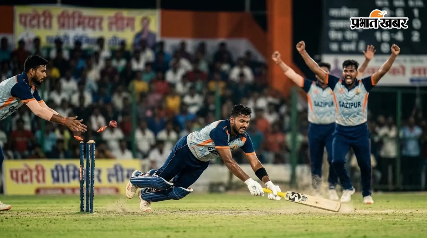 पटोरी क्रिकेट: गाजीपुर की जीत, पटना का शानदार प्रदर्शन पटोरी क्रिकेट: गाजीपुर की जीत, पटना का शानदार प्रदर्शन