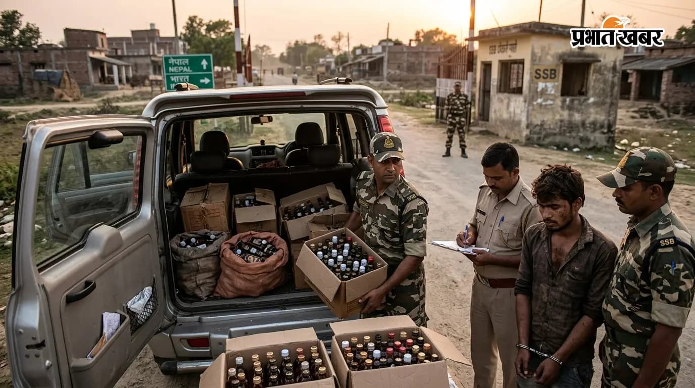 स्कॉर्पियो गाड़ी से 612 लीटर सौंफी शराब जब्त, एक तस्कर गिरफ्तार स्कॉर्पियो गाड़ी से 612 लीटर सौंफी शराब जब्त, एक तस्कर गिरफ्तार