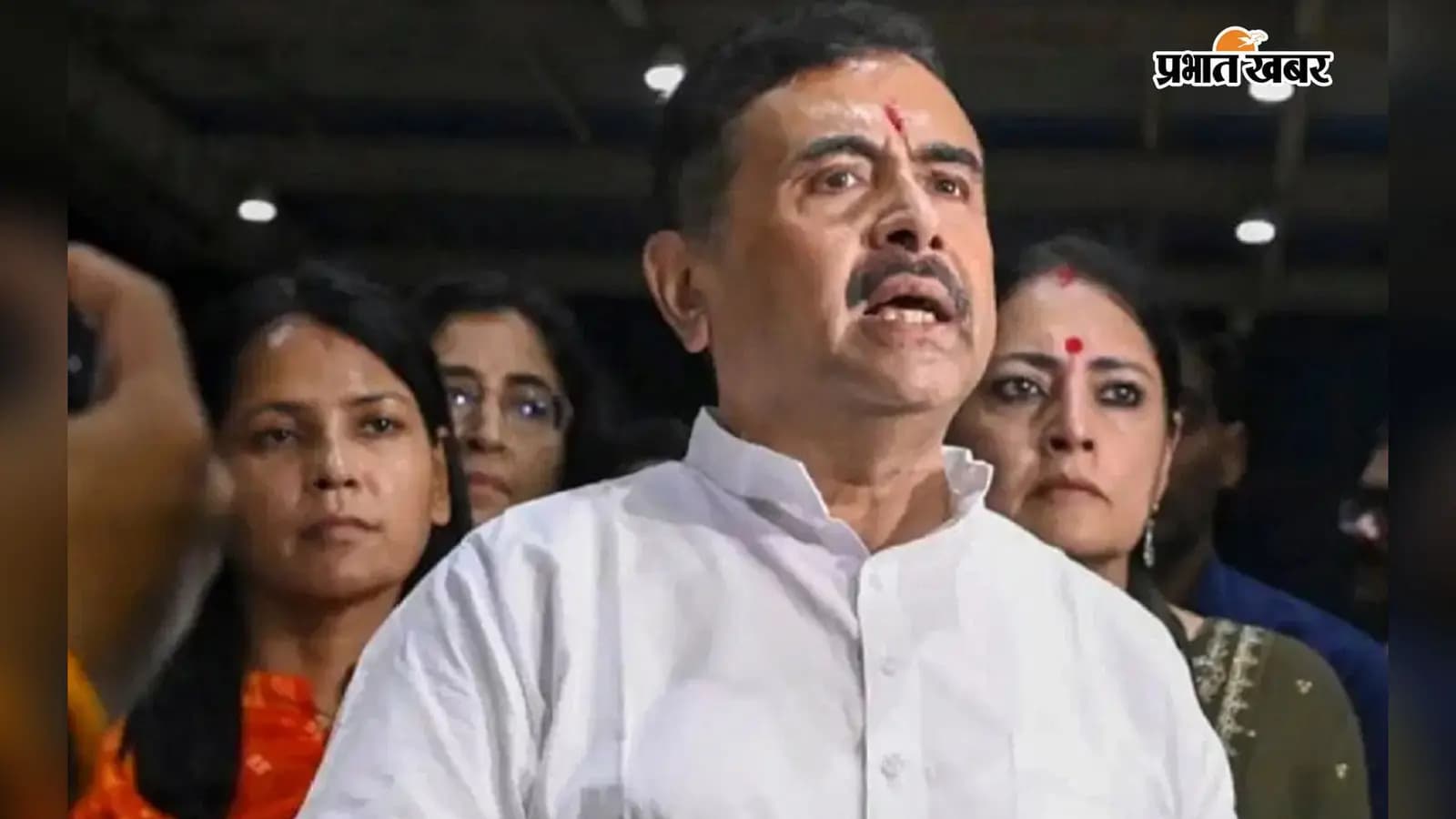 मुख्यमंत्री शुभेंदु अधिकारी. मुख्यमंत्री शुभेंदु अधिकारी.