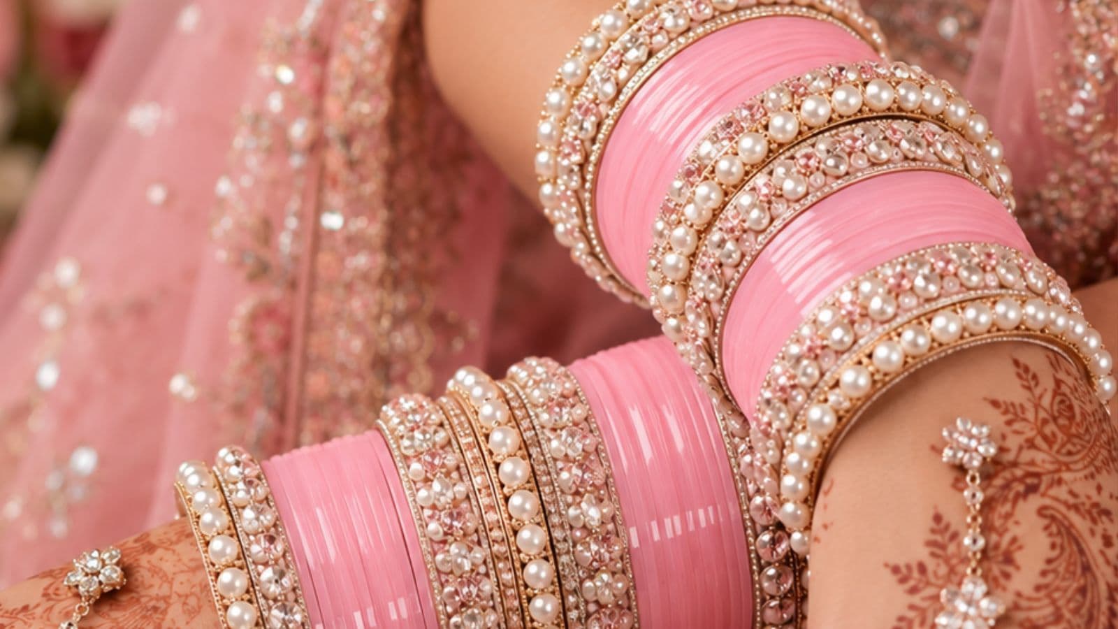 Latest Pink Chuda Designs, Pc - Ai