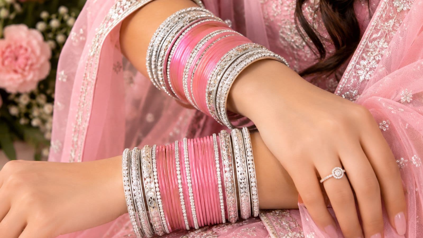 Latest Pink Chuda Designs, Pc - Ai