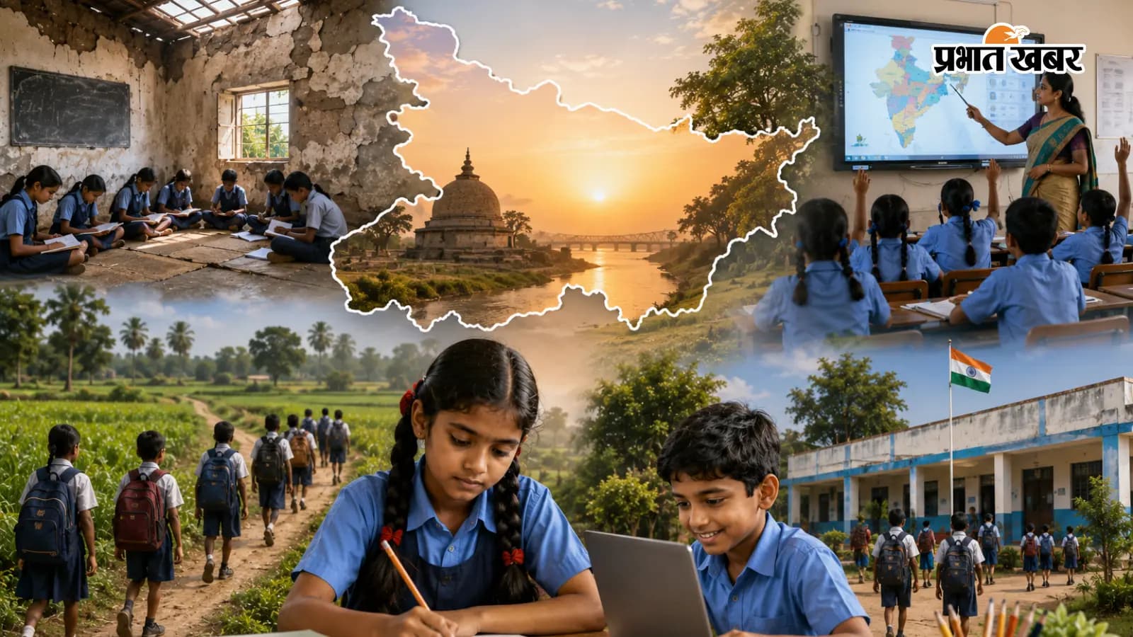 बिहार PGI 2.0: इंफ्रा नहीं, फिर भी शिक्षा में सुधार बिहार PGI 2.0: इंफ्रा नहीं, फिर भी शिक्षा में सुधार