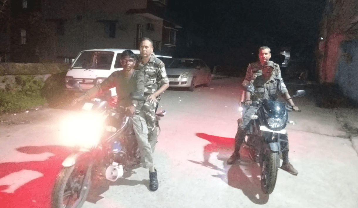 सिल्ली पुलिस ने शुरू की बाइक पेट्रोलिंग