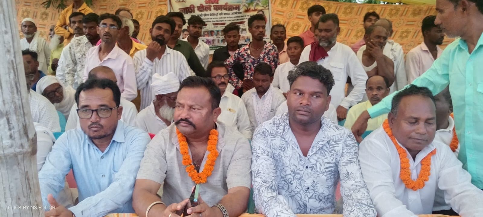 आरजू में हिंदू-मुस्लिम एकता लाठी खेल कार्यक्रम का आयोजन आरजू में हिंदू-मुस्लिम एकता लाठी खेल कार्यक्रम का आयोजन