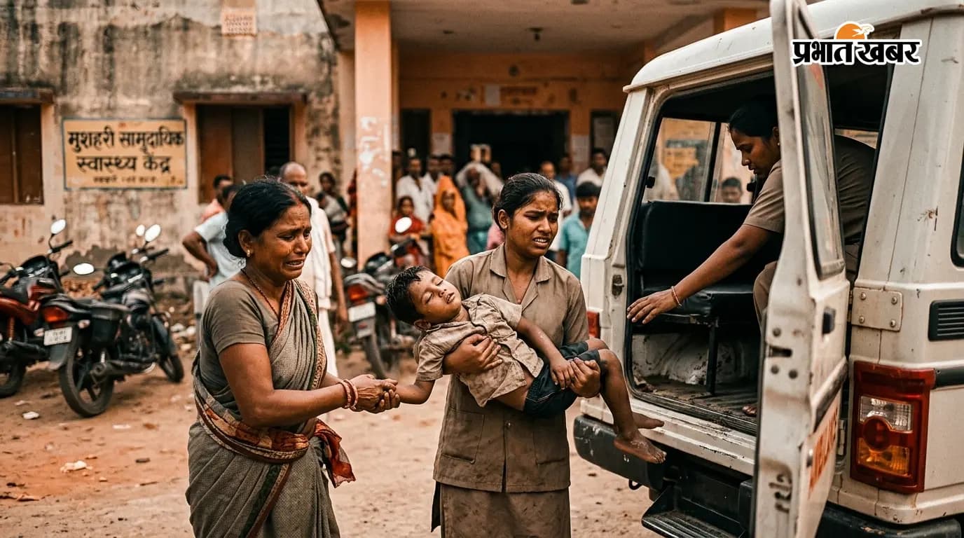 बच्चे में मिले एइएस एइएस के लक्षण,रेफर बच्चे में मिले एइएस एइएस के लक्षण,रेफर