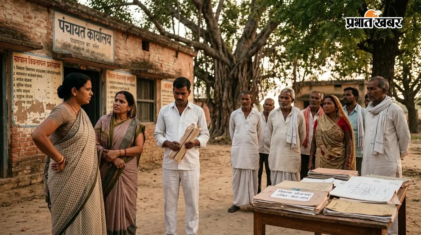 9 विकास योजनाएं अटकीं, मुखिया-उपमुखिया विवाद जारी 9 विकास योजनाएं अटकीं, मुखिया-उपमुखिया विवाद जारी