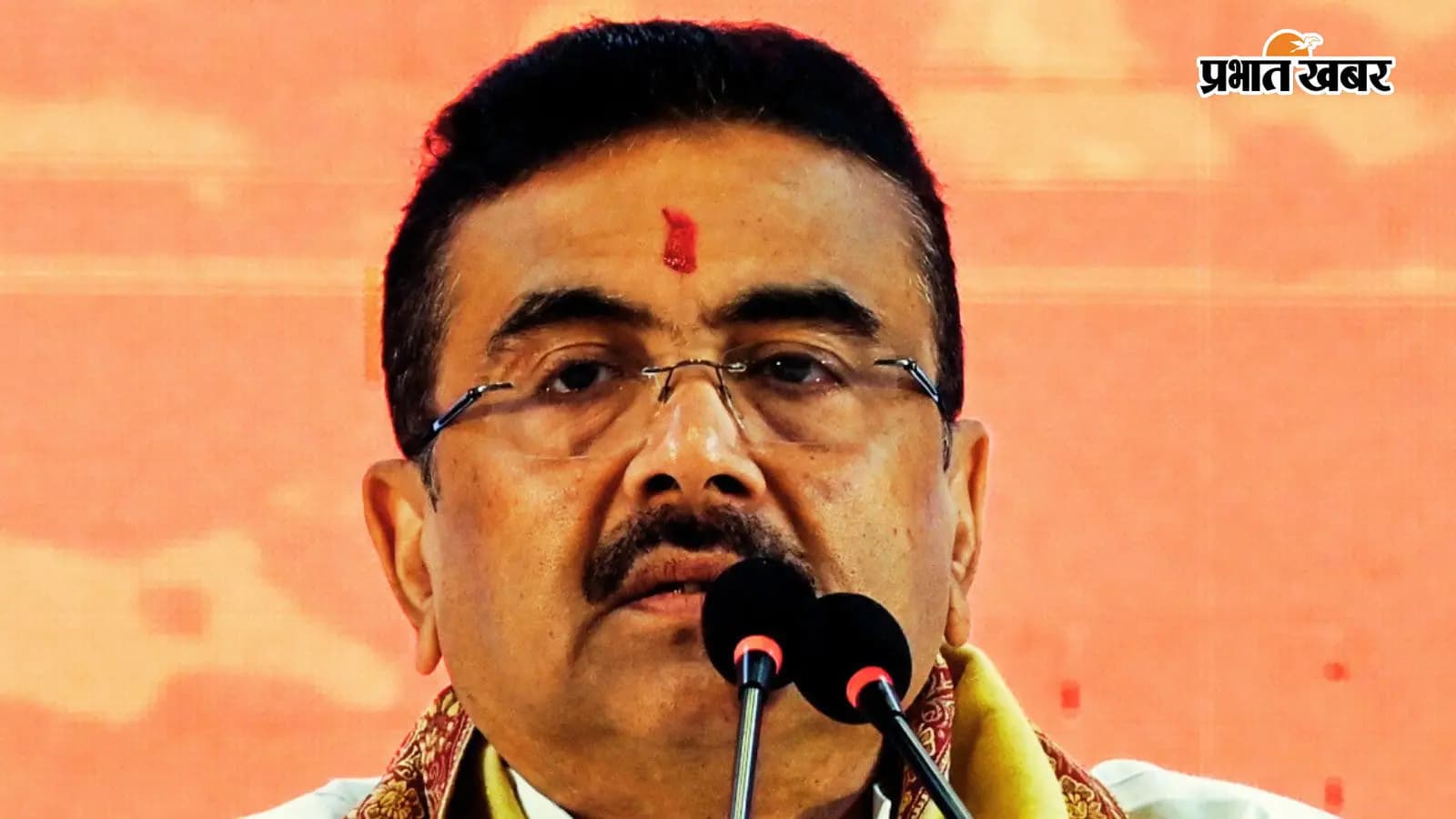 बंगाल के मुख्यमंत्री शुभेंदु अधिकारी. बंगाल के मुख्यमंत्री शुभेंदु अधिकारी.
