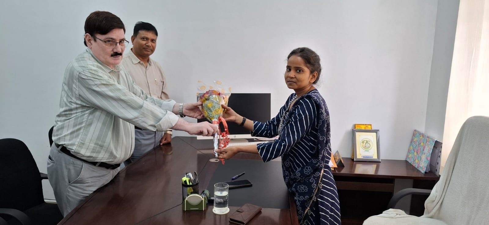 जिला कार्यक्रम पदाधिकारी ने संभाला पदभार जिला कार्यक्रम पदाधिकारी ने संभाला पदभार