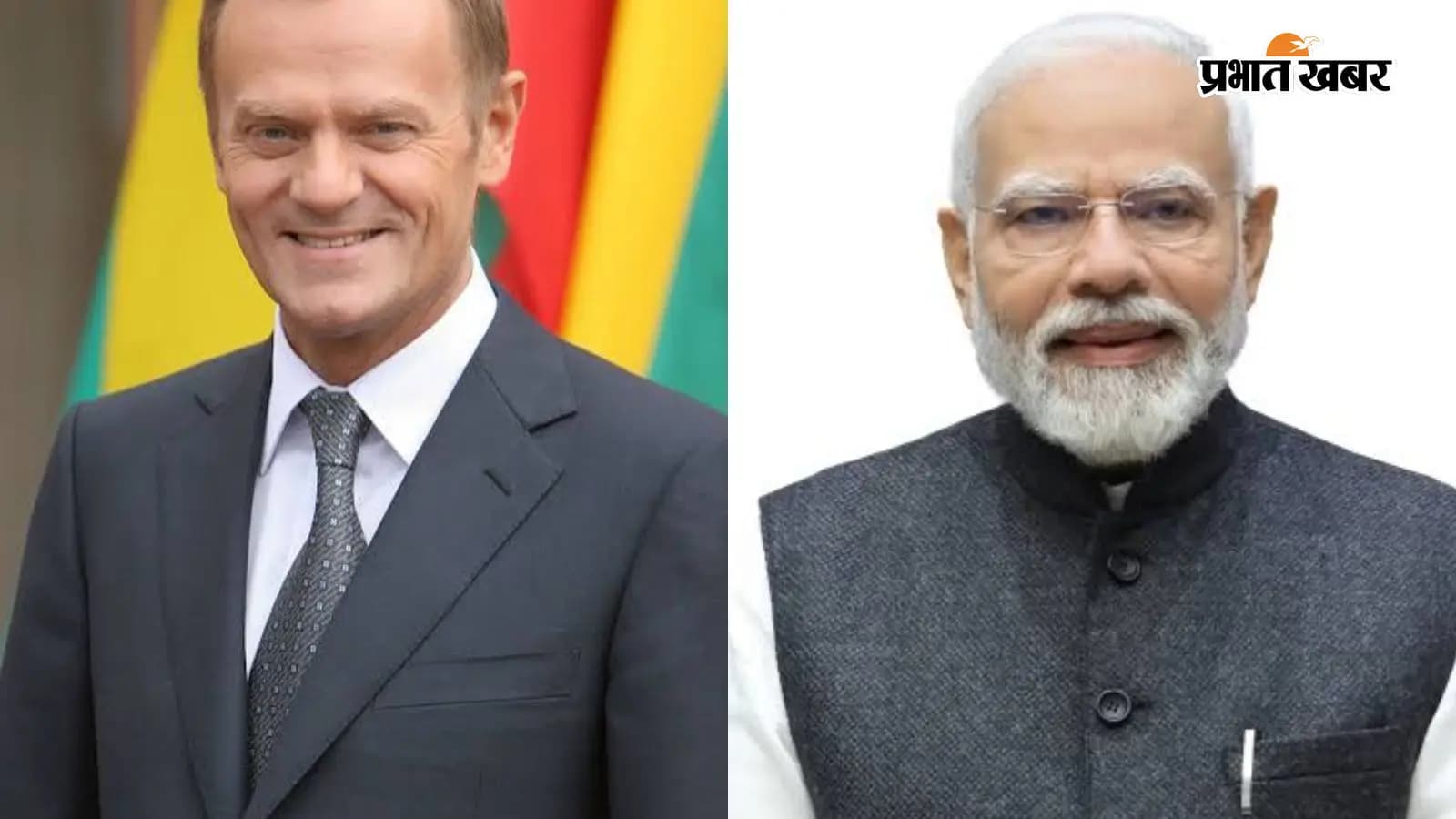 पोलैंड के प्रधानमंत्री डोनाल्ड टस्क और मोदी जी पोलैंड के प्रधानमंत्री डोनाल्ड टस्क और मोदी जी