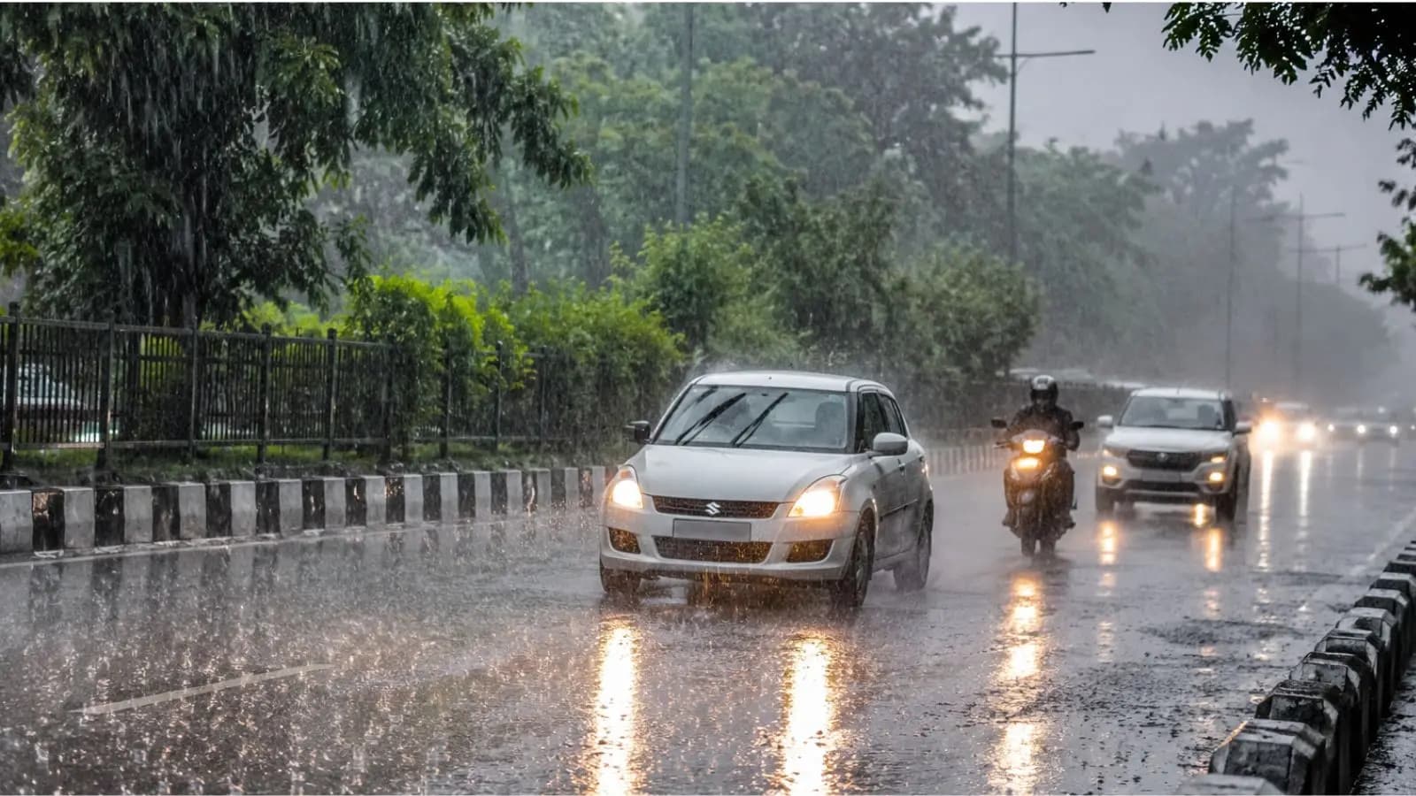 बारिश. सांकेतिक तस्वीर. (AI Image) बारिश. सांकेतिक तस्वीर. (AI Image)