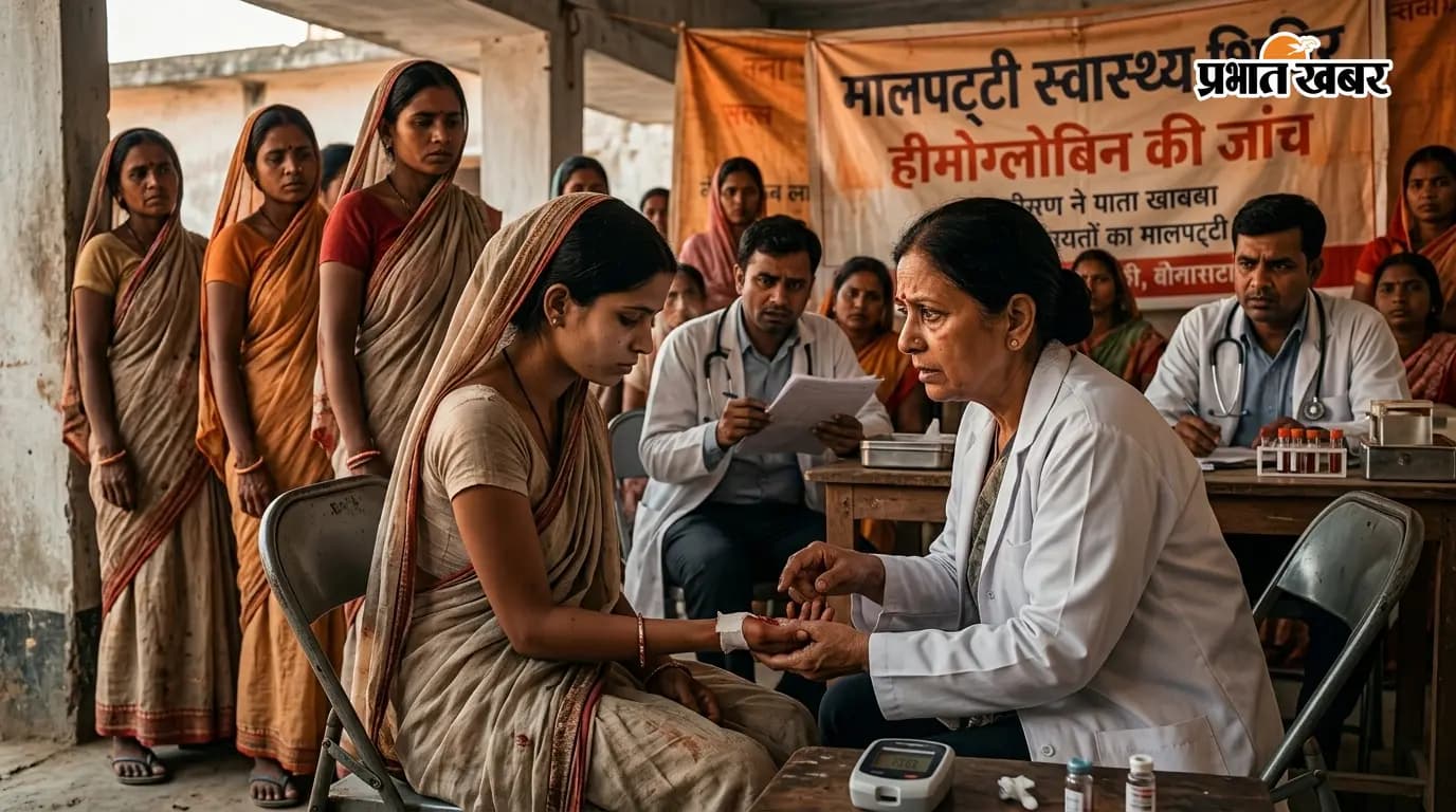 मिथिला की महिलाओं में हेमोग्लोबिन की चिंताजनक कमी: डॉ साकिब मिथिला की महिलाओं में हेमोग्लोबिन की चिंताजनक कमी: डॉ साकिब