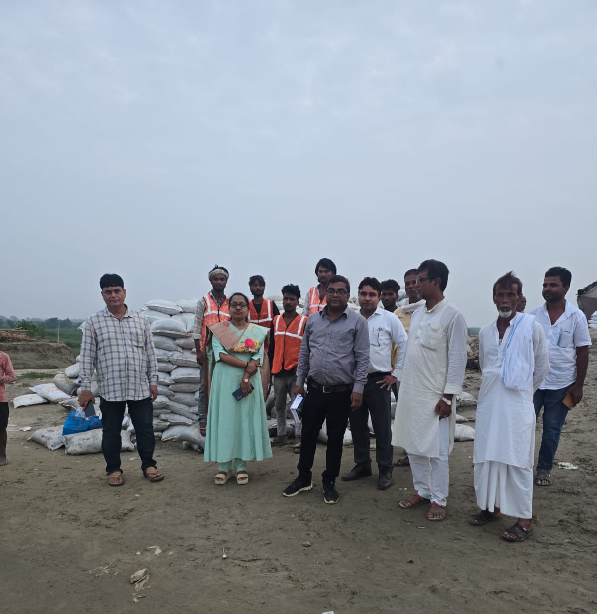 जल संसाधन विभाग की टीम ने किया निरीक्षण