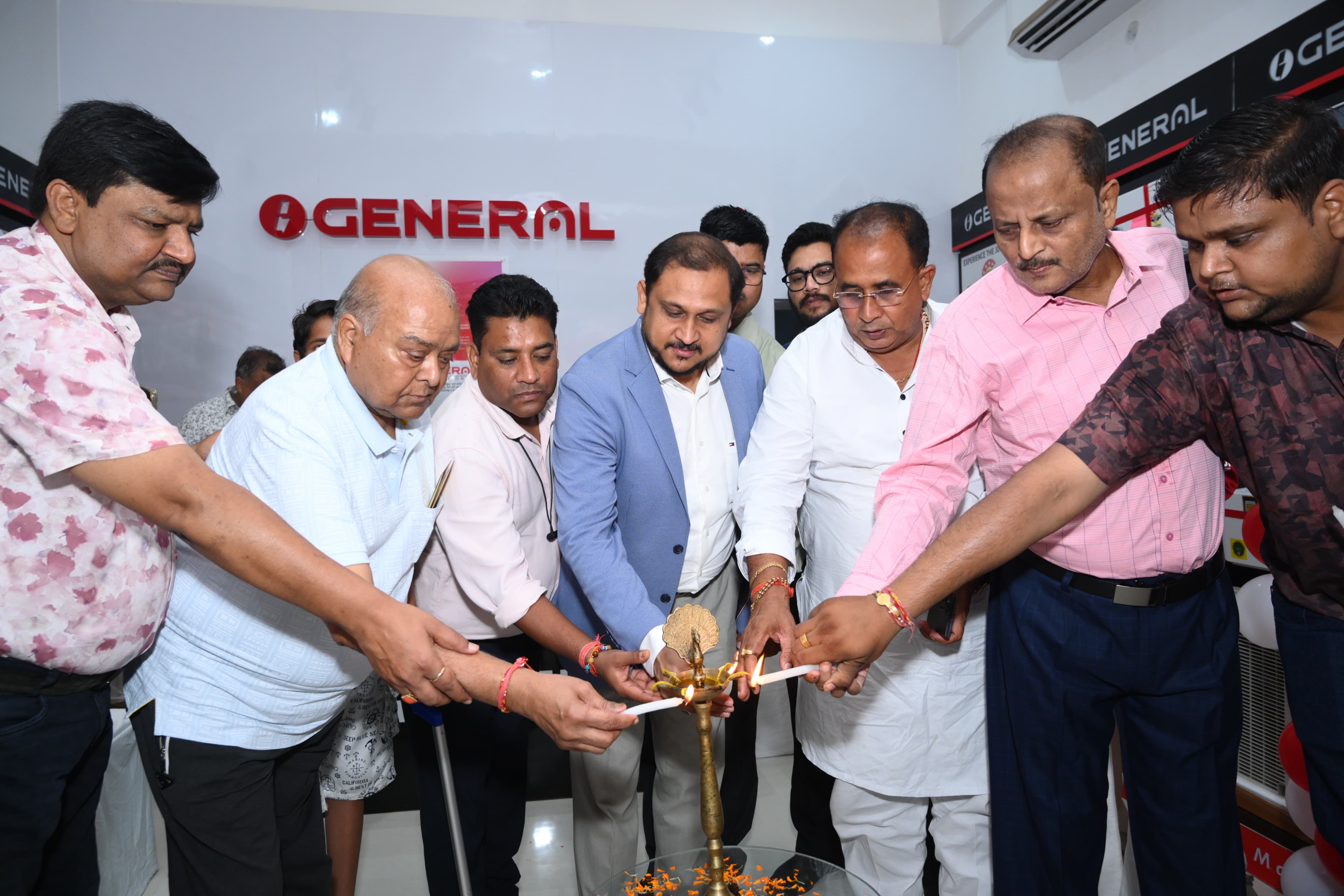 ओ-जनरल के शोरूम श्री बालाजी निओ होम्स का हुआ शुभारंभ