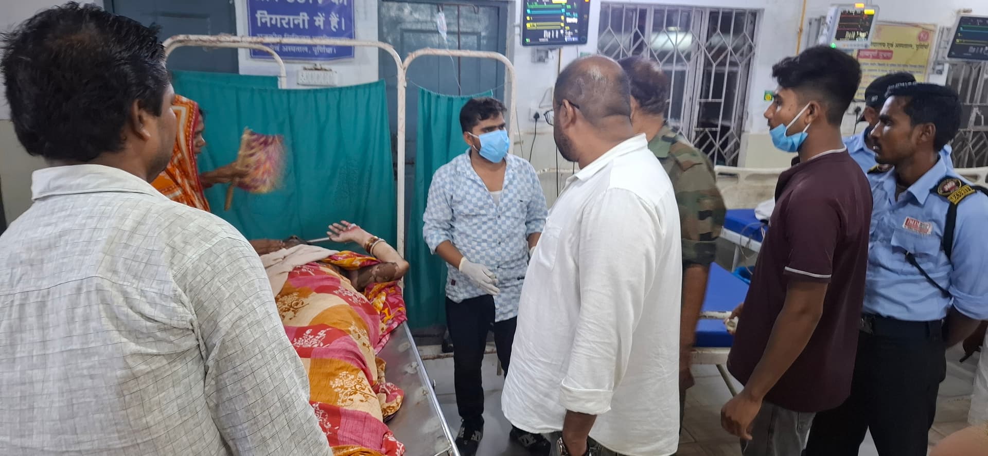 कटिहार में गैस लीक होने से झुलसी महिला की हालत नाजुक, जीएमसीएच पूर्णिया से पटना रेफर कटिहार में गैस लीक होने से झुलसी महिला की हालत नाजुक, जीएमसीएच पूर्णिया से पटना रेफर