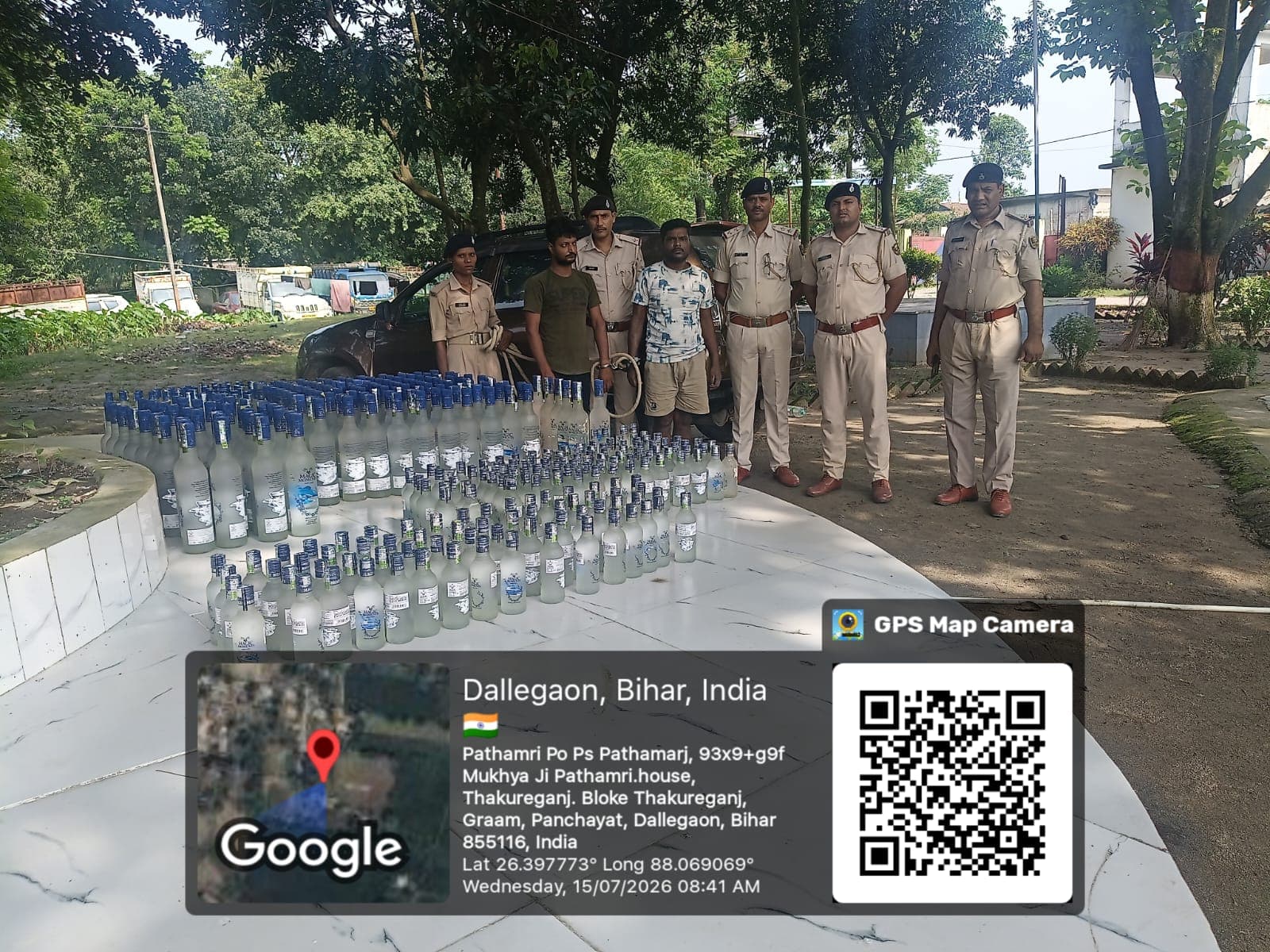 पाठामारी पुलिस की बड़ी कार्रवाई, डस्टर कार से 177 लीटर विदेशी शराब बरामद पाठामारी पुलिस की बड़ी कार्रवाई, डस्टर कार से 177 लीटर विदेशी शराब बरामद