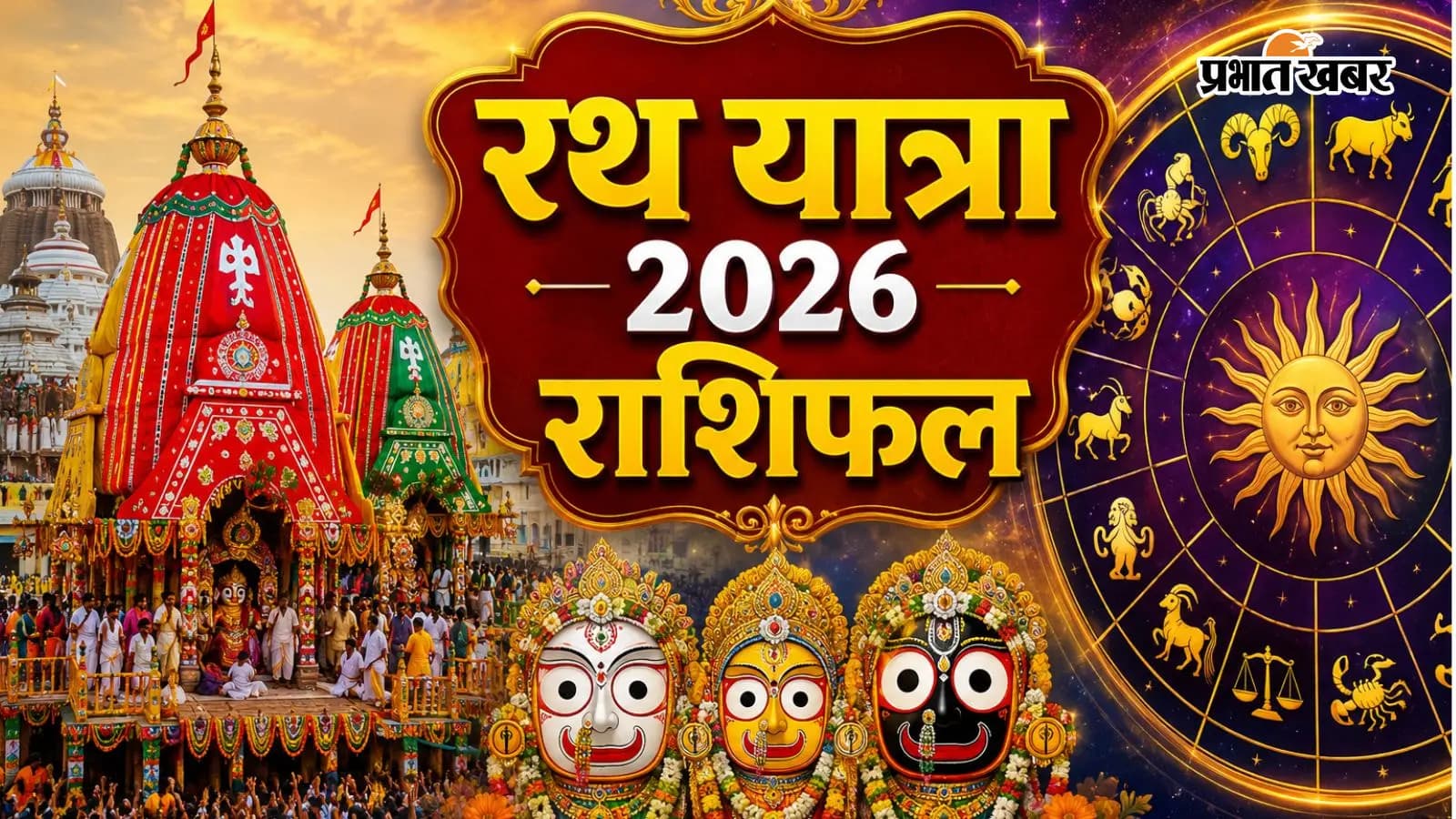 रथयात्रा 2026 विशेष राशिफल रथयात्रा 2026 विशेष राशिफल