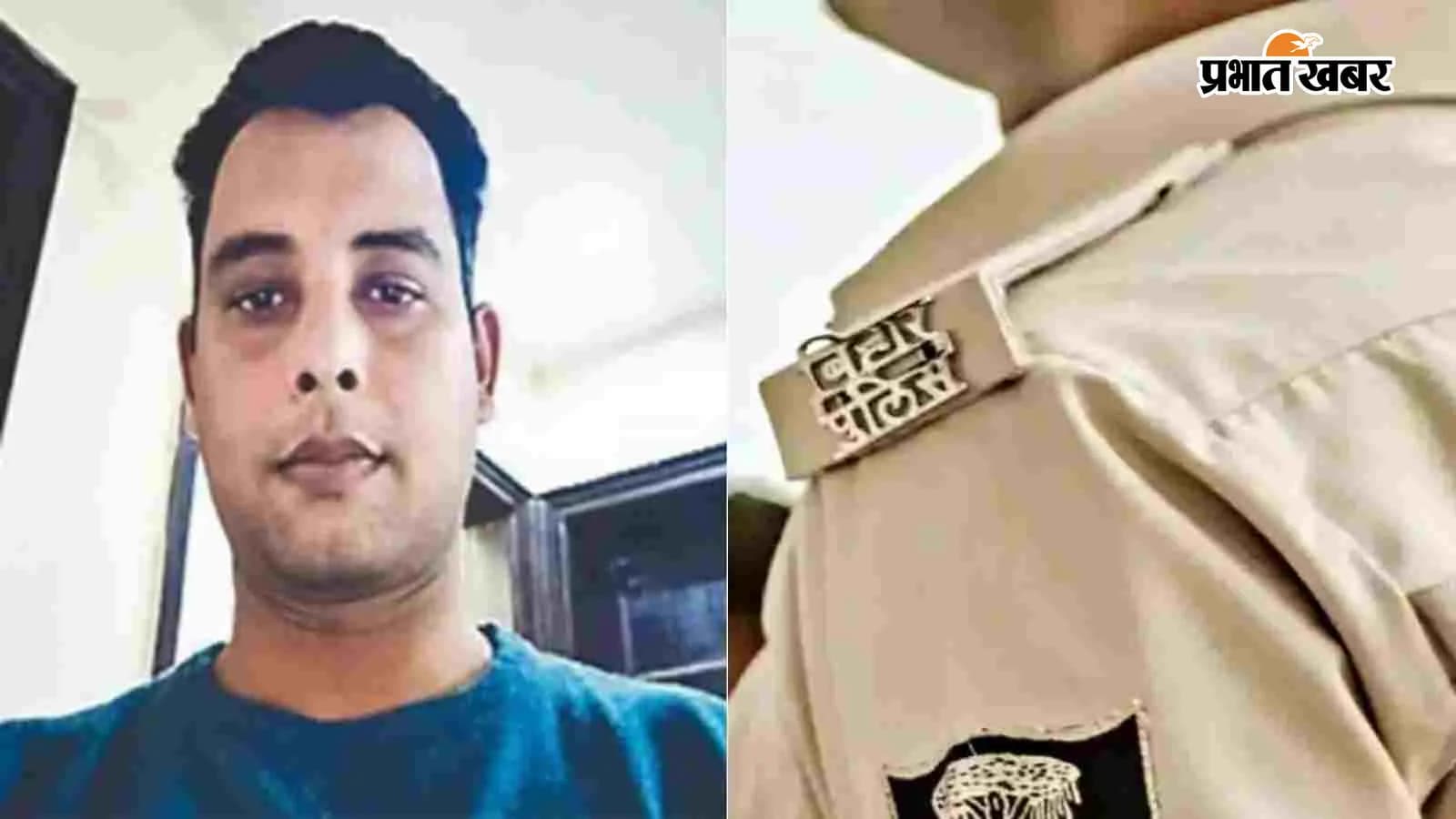 गोविंद शर्मा (फाइल फोटो) और दाहिने ओर बिहार पुलिस गोविंद शर्मा (फाइल फोटो) और दाहिने ओर बिहार पुलिस
