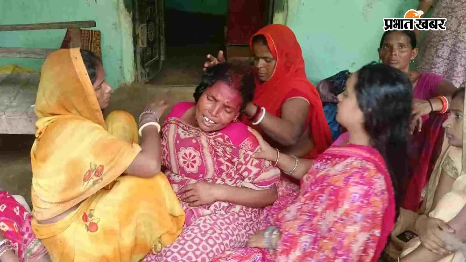 विलाप करते परिजन, फोटो- प्रभात खबर विलाप करते परिजन, फोटो- प्रभात खबर