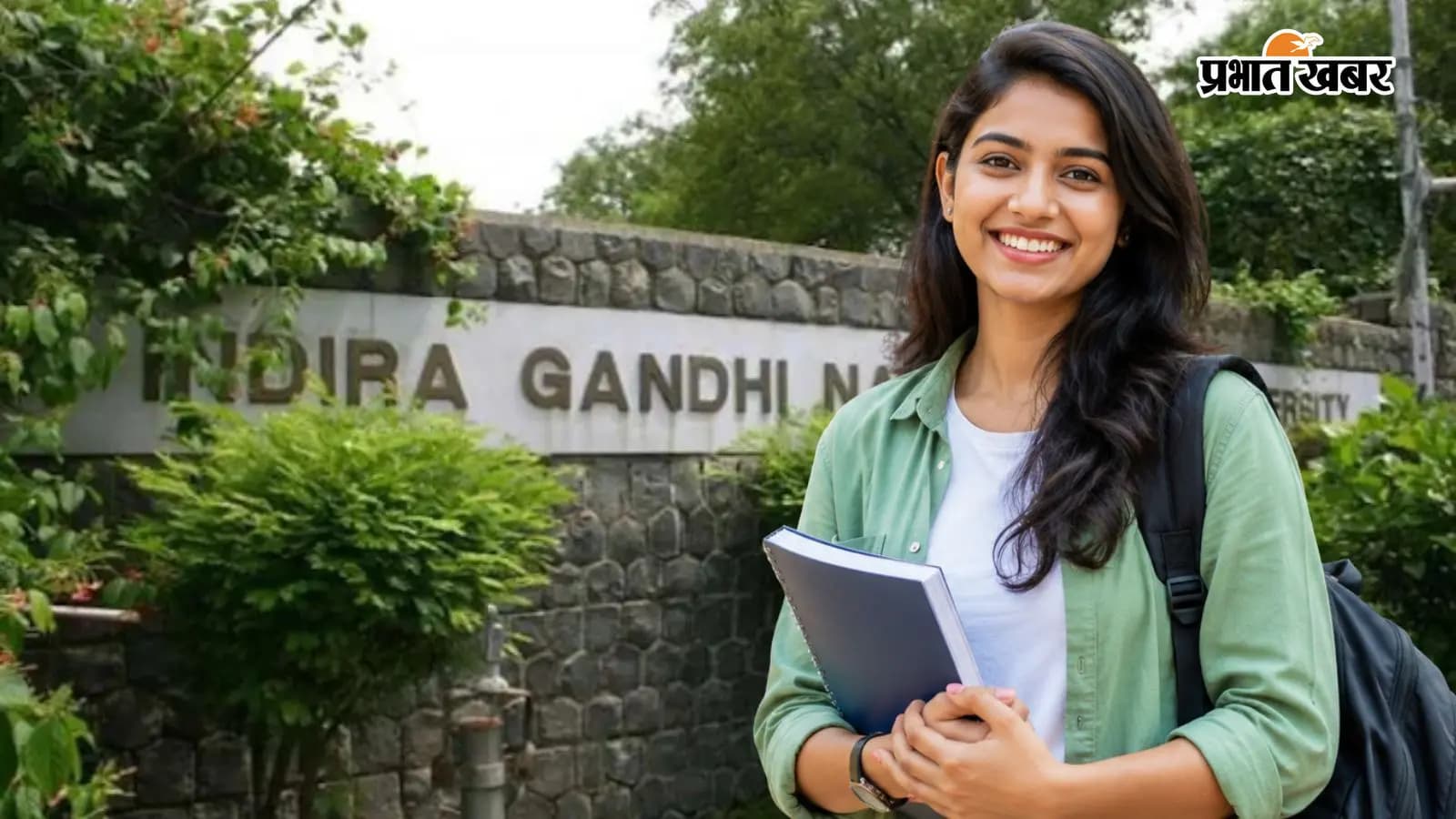 IGNOU कैंपस और स्टूडेंट की सांकेतिक फोटो (AI Generated) IGNOU कैंपस और स्टूडेंट की सांकेतिक फोटो (AI Generated)