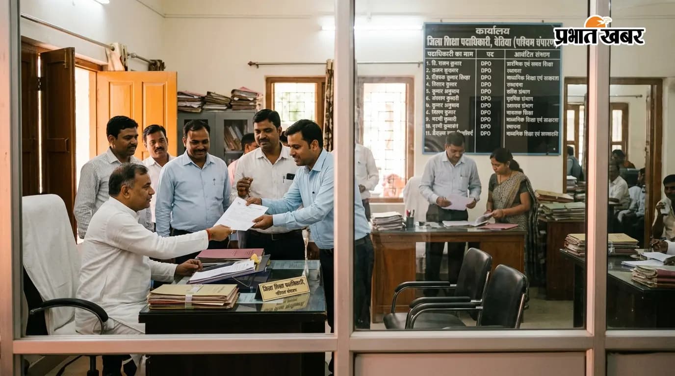 दीपक बने समग्र शिक्षा एवं माध्यमिक शिक्षा व साक्षरता के डीपीओ और अखिल को स्थापना का पदभार दीपक बने समग्र शिक्षा एवं माध्यमिक शिक्षा व साक्षरता के डीपीओ और अखिल को स्थापना का पदभार